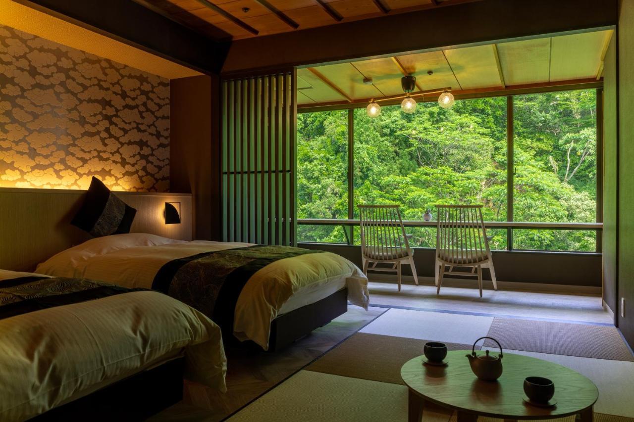 Yamanakaonsen Ohanami Kyubei Kaga  Exteriér fotografie