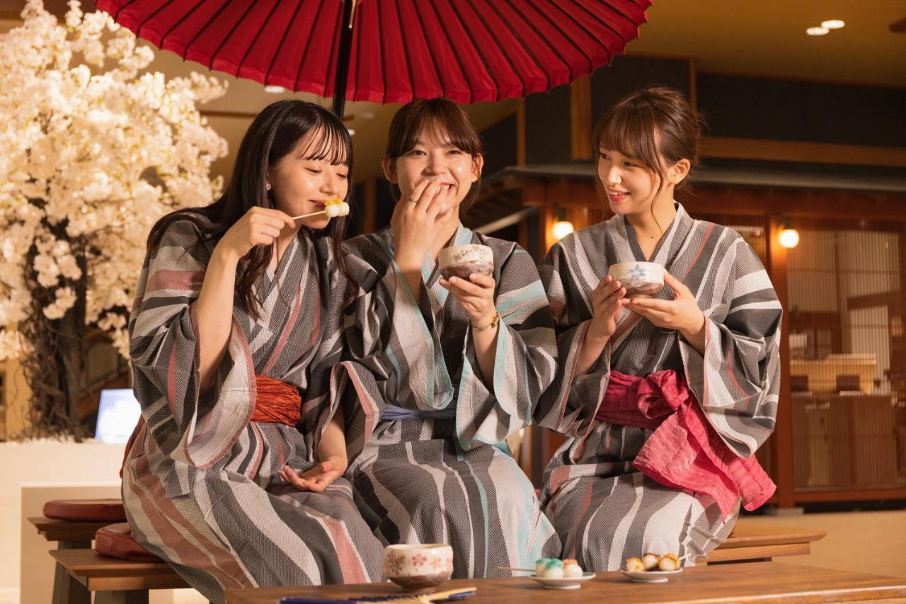 Yamanakaonsen Ohanami Kyubei Kaga  Exteriér fotografie