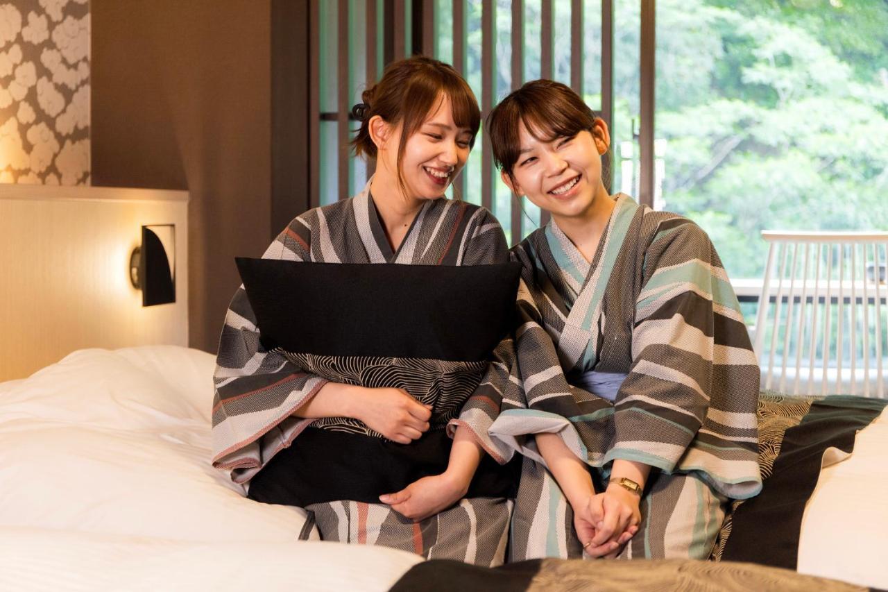 Yamanakaonsen Ohanami Kyubei Kaga  Exteriér fotografie