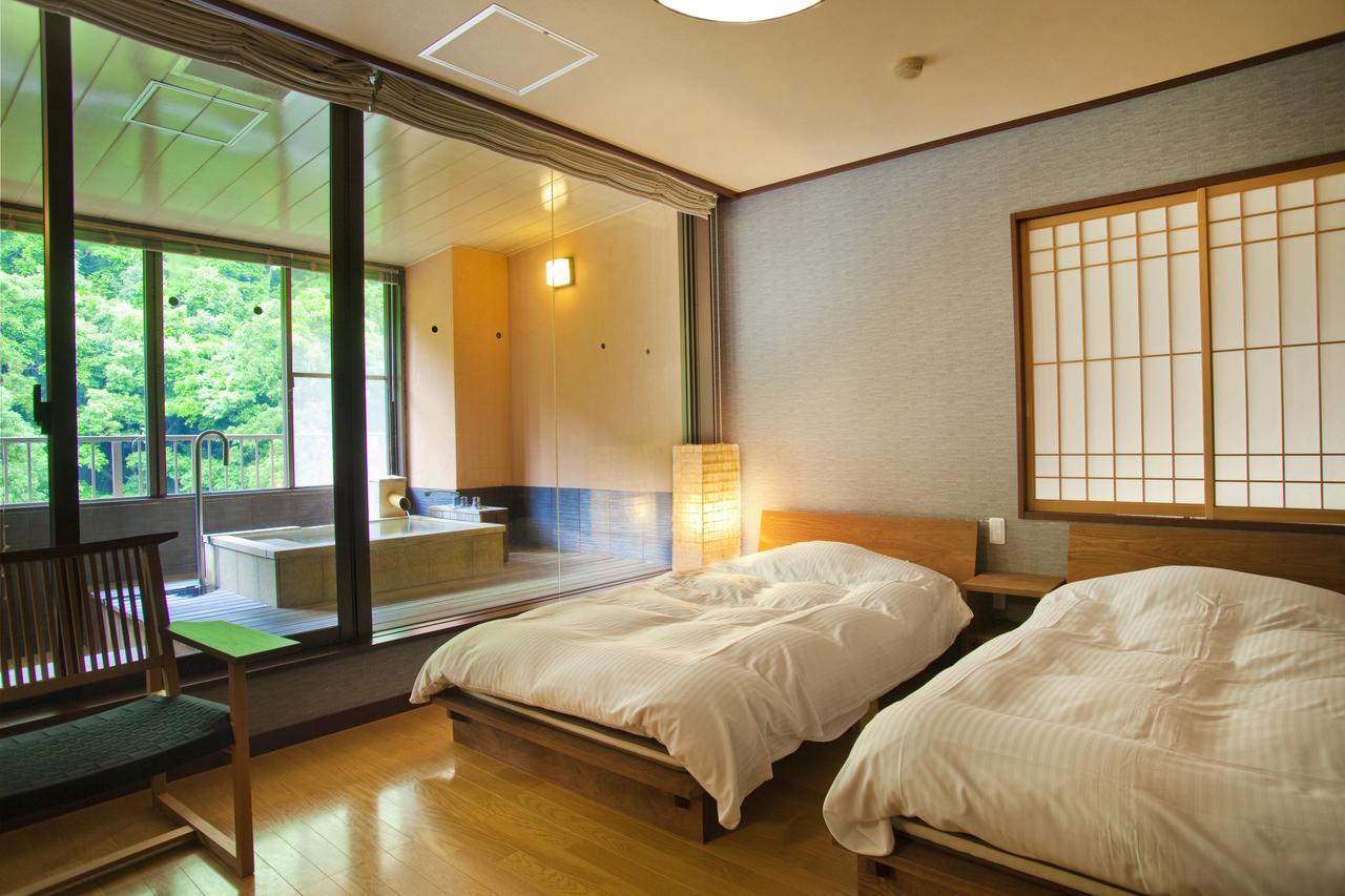 Yamanakaonsen Ohanami Kyubei Kaga  Exteriér fotografie